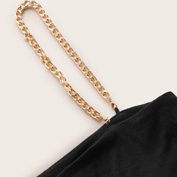 Chain straps Crop Top - Picture 3 of 4